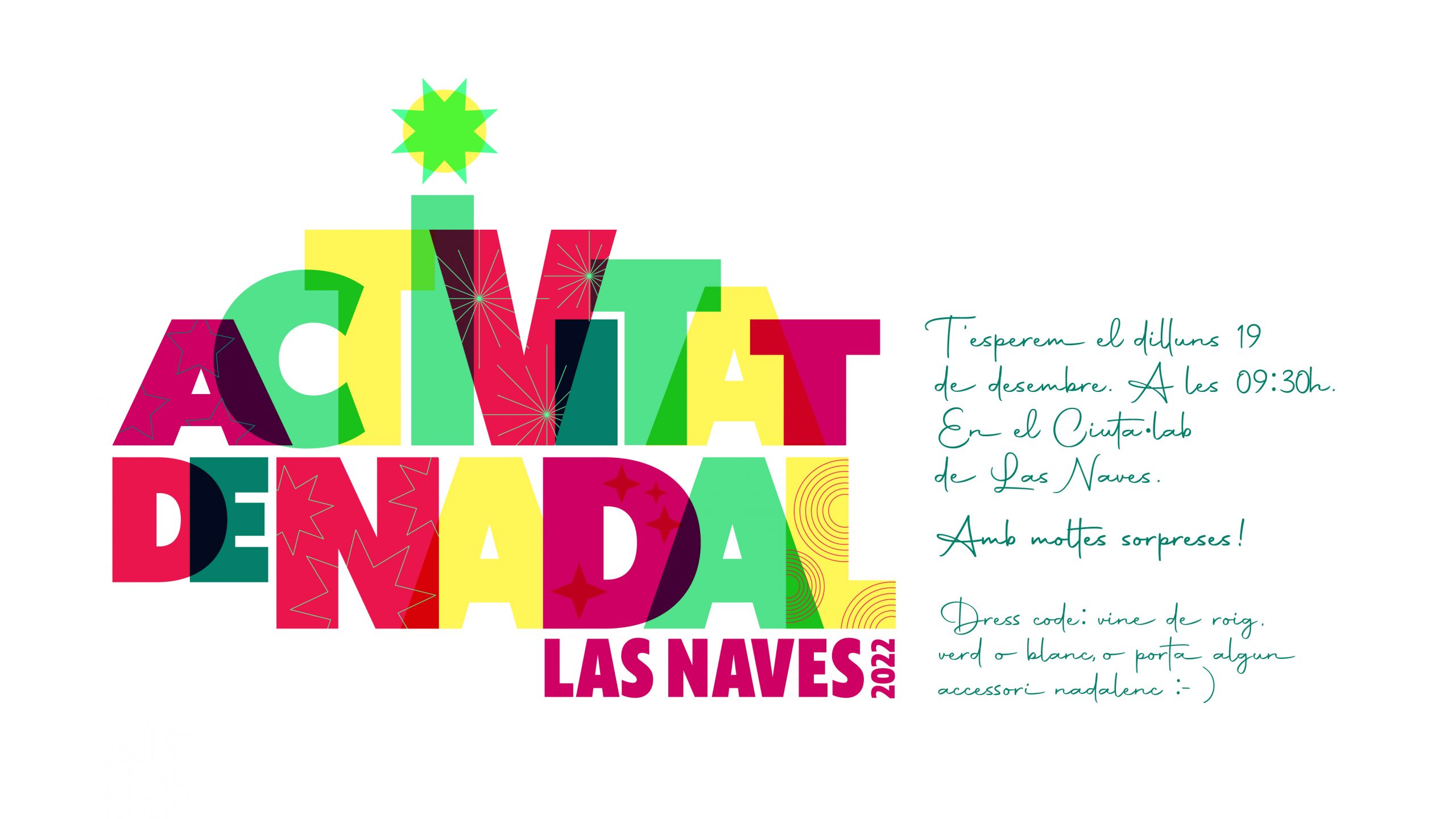 Invitación Actividad Navidad 2022
